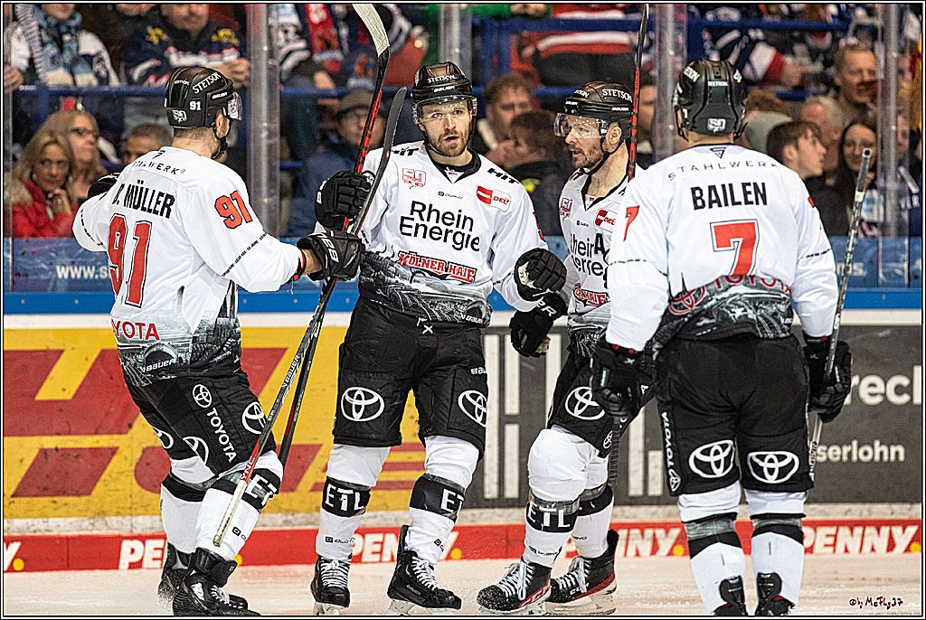 PENNY DEL;  Iserlohner EC - Koelner Haie; Iserlohn, 24.02.2023